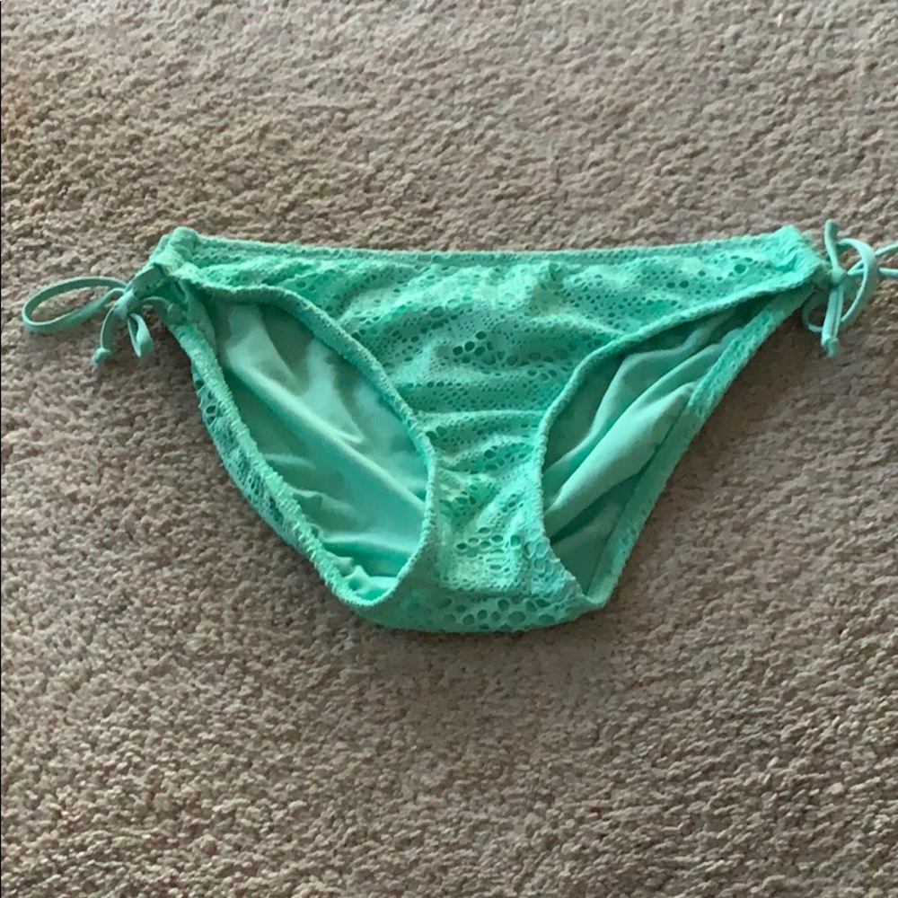 Green bikini bottoms